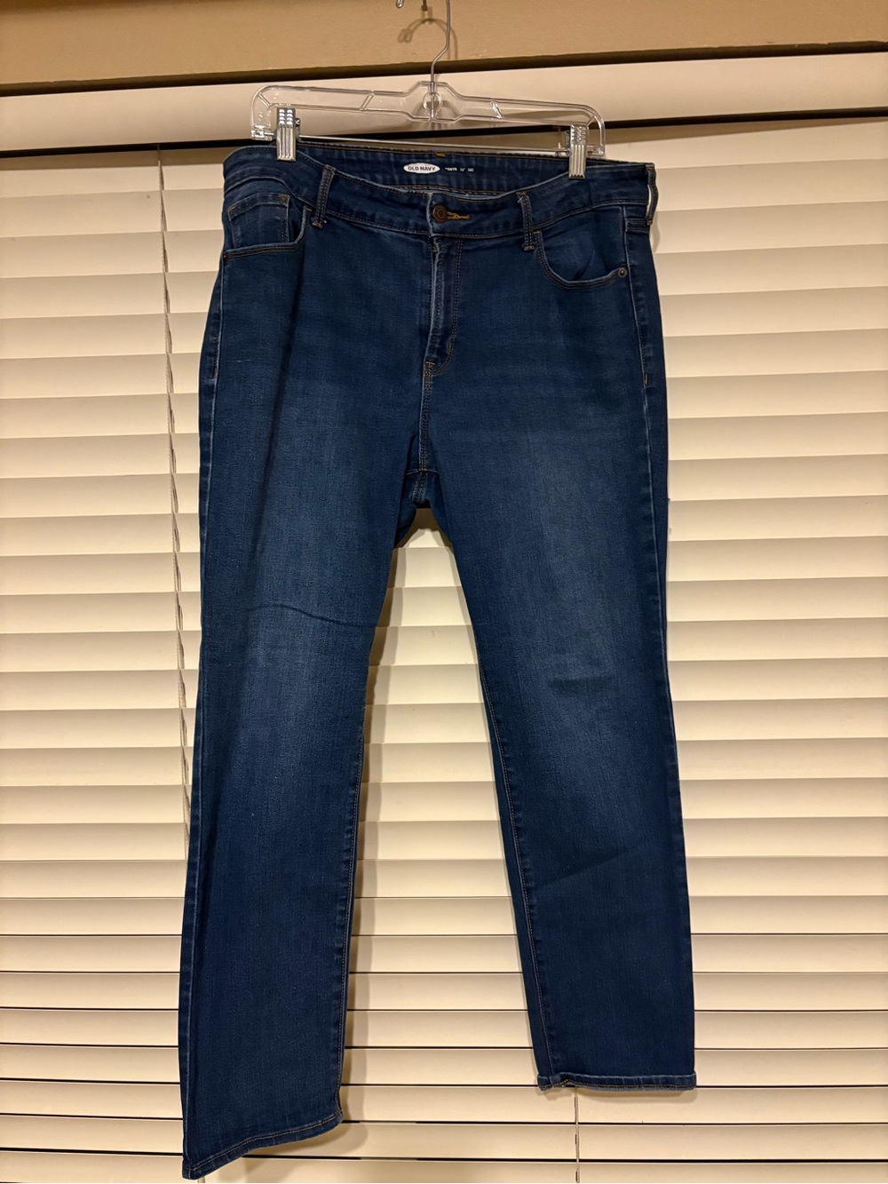 Old Navy Women's Dark Blue Boyfriend Jeans